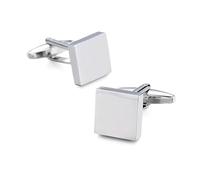Engraved Simple Smooth Cufflinks, Shirt Cufflinks, Daily Accessories, Suitable for Anniversary and Birthday Gifts