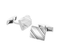 Engraved Simple Smooth Cufflinks, Shirt Cufflinks, Daily Accessories, Suitable for Anniversary and Birthday Gifts