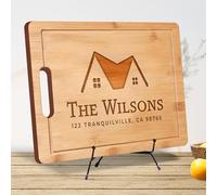 Engraved Sweet Home Cutting Board - Custom New Home Gift for Friends, Family, Neighbors - Housewarming Gift Idea for First-Time Homeowners