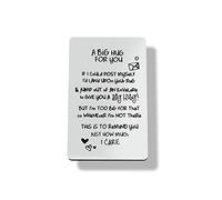 Engraved Wallet Card Inserts,for Men,Husband Gift,Boyfriend Gift This Is to Remind You Just How Much I Care Him Mini Love Note,Husband Anniversary Card for Wife Christmas Birthday Gift for Girlfriend