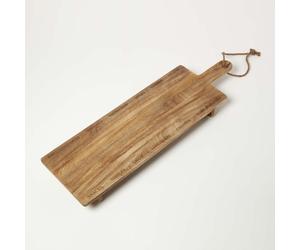 Engraved Wooden Charcuterie Serving Board with Decorative Words & Slogans