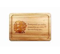 Engraved Wooden Chopping Board - Boykin Spaniel Design with Funny Quote - Kitchen Cutting Board, for Dog Lovers, Durable & Eco-Friendly