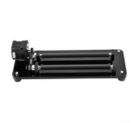 Engraver Y-Axis Rotary Roller Module, 360° Adjustable for Cylindrical Objects Adjustable Conveyor Belt and Screw System for Cups Pipes Wood, Lasers Engravers