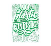 Engraving Decals No Plastic Awesome Motivational Quote Design 36x50.6cm Do not Damage The Wall Surface Green