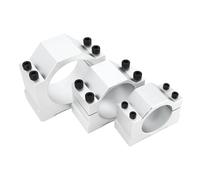 Engraving Machine Spindle Clamp 52mm 55mm 65mm 80mm Spindle Clamp Mounting Bracket with 4 Screws for 400W 500W 1.5KW 2.2KW CNC Milling Motor Machine(55mm)