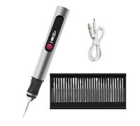 Engraving Pen, Cordless Engraving Accessories, 1 Set, Engraver Etching Pen, Glass Etching Tool, Versatile Engraver, for DIY Enthusiasts Artists Jewelry Makers Hobbyists Woodworkers