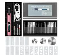 Engraving Pen with 37 Bits, USB Rechargeable Cordless Engraving Machine with Box, Portable DIY Rotary Engraver for Jewelry Wood Glass Stone Carving