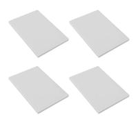 Engraving Soft Stamp Block, 10Pcs Softrubber Easycut Stampblock Diyprintmaking Beginnerartist 3.9x5.9x0.3in Multicolor(White)