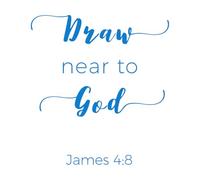 Engraving Stickers Biblical Phrase from Epistle of James 48 Draw 42x45.6cm Window Decals Blue