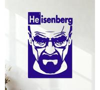 Engraving Stickers Work Breaking Bad Enberg 54.6x81cm Personalized Customization DarkBlue