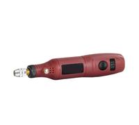 Engraving Tool, Mini Grinding Machine 12V Variable Speed Rotary Tools Kit Electric Engraver Pen for Polishing Woodworking,for Sanding, Polishing, Drilling(Red)