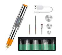Engraving Tool Pen - 290g Portable Rotary Engraver, Precision Engraving Machine, Multipurpose Handheld Stylo with Durable Tip | Jewelry Craft Place for Projects