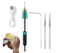 Engraving Tool - Portable & Easy to Use Engraving Machine for Beginners - Refillable Rotary Marker with Speeds | for Artists & DIY Wood Metal Cue