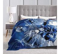 Engshi Kingdom Hearts Anime Warm Soft Novelty Ultra-Soft Micro Fleece Throw Blanket for Living Room/Bedroom 60"x50"