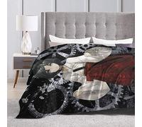 Engshi Steins Gate-Luka Anime Warm Soft Novelty Ultra-Soft Micro Fleece Throw Blanket for Living Room/Bedroom 60"x50"