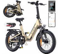 ENGWE L20 3.0 Boost Electric Folding Bike 48V 13.5AH Commuting City E-bike 135KM 8A Fast Charging