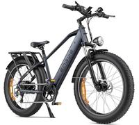 ENGWE MTB Electric Bikes for Adults E26 Electric Bicycle 26 "x4 Fat Wheels, 48V 16AH Battery, Urban Commuter Ebike, 7-Speed Hydraulic Disc Brake (Black.)