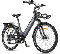 ENGWE P275 SE E-Bike with App,36V 13Ah Battery, 250W Motor & 25km/h, Torque Sensor & Hydraulic Oil Brake, 27.5‘ x 1.75’ Tyres, Range up to 120km (Grey)