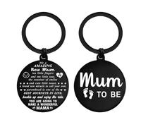 ENGZHI New Mum To Be Gifts, First Time Keychain Christmas Mothers Day Birthday