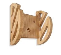 Enhanc3d Designs Skate Wall Mount in Bamboo Wood - Modern and Robust Design - Skate Wall Hanger - Longboard Wall Mount (1 Skate)