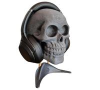Enhanc3d Designs Skull Shaped Headset Stand - Headset Support - Gaming Headset Rest - Made in Europe