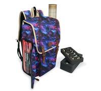 ENHANCE Designer Edition DnD Backpack - Stylish RPG Backpack for Dungeons and Dragons - Travel DnD Bag fits 4 Books and Binder with Miniature Storage, Map Holder, Comfortable Shoulder Straps