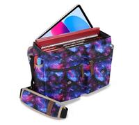 ENHANCE Designer Edition DnD Bag - Stylish RPG Player's Dungeons and Dragons Messenger Bag Fits Player's Handbook, Binders, Dice & Accessories with Tablet Sleeve and Side Pockets