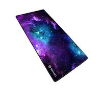 ENHANCE Extended Gaming Mouse Pad, XL Mouse Mat, Desk Accessories - Anti-Fray Stitching and Low-Friction Tracking Surface, Non-Slip Backing for Professional eSports - Dimensions: 80 x 32.5 cm - Galaxy
