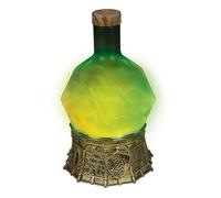 Enhance Gaming Sorcerer's Potion Light with Swirling Mystical Brew - Potion Bottle Mood Light Prop for Tabletop Game Immersion, Playroom, Desk Decor - Soft Glowing Whirling Potion (Green Elixir)