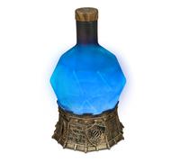 ENHANCE Gaming Sorcerer's Potion Light with Swirling Mystical Brew - Potion Bottle Mood Light Prop for Tabletop Game Immersion, Playroom, Desk Decor - Soft Glowing Whirling Goblet (Blue Elixir)