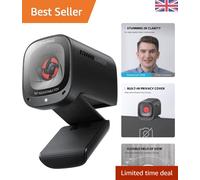 Enhance Meetings with PowerConf C200 2K Webcam-Privacy Cover & AI Mics