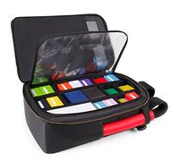 ENHANCE MTG Backpack TCG Card Storage - TCG Backpack for Deck Boxes, Sleeved Cards, Playmats, MTG Accessories - Customizable Card Organization Protected by Built-in Card Defender Screen (Black)