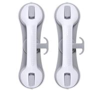 Enhance Safety with SafeguardPro's Premium 3-Suction Cup Shower Grab Bars, offering Stability and a Secure Hold with a Non-Slip Surface, Ideal for Users in Recovery or Needing Extra Support.