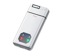 Enhance self-discipline: iDiskk phone box with timer lock for smartphone addicts, stay focused during study, work and relaxation, aluminum alloy, silver