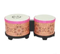 Enhance Sound and Rhythm Cognition with this Educational Bongo Drum Instrument (Orange)
