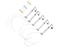 Enhance the Atmosphere of Your N Gauge Model Railway with Yard Lights Set of 5