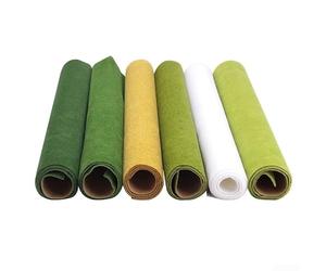Enhance the Authenticity of Your Model Railway with Grass Landscape Mat Rolls (Green 50 * 50cm)