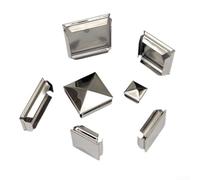 Enhance the Look of Your Posts with a Pyramid Shape Post Cap Stainless Steel Protects from Moisture and Damage 7(1pcs 100mm)
