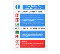 Enhance Workplace Safety and Compliance with Our Premium Fire Action Sign