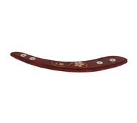Enhance Your Acoustic Guitar with Solid Rosewood Arm Rest - Comfort and Quality in One Piece for 39-41 Inch Guitars - Easy Mounting with Stickers - Rosewood - #2, 0.5cm