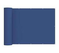 Enhance your balcony privacy with this 180x400cm blue fabric screen. Featuring a durable PU coating, it offers weather resistance and stylish shade for your outdoor space.