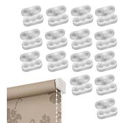 Enhance Your Blinds with 15 PCS Roller Blind Chain Connectors, Plastic Chain Connectors Fits Roller, Roller Blind Cord Connector Clips, Secure Ball Chain Cord Connector Clips for 4.5mm Chains