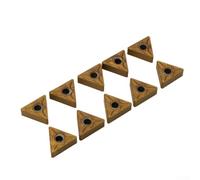 Enhance Your Cutting Performance with 10 Golden TNMG160408 MA Carbide Inserts