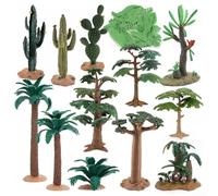 Enhance Your Garden with Simulation Trees Realistic PVC Models for Kids' Playtime Decor (Tall Tree)
