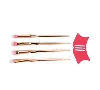Enhance Your Makeover with the Multi-Functional Nose Shadow & Silicone Eyeliner Contouring Tool Set with Brushes for Easy Makeup Application