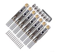 Enhance Your Playing Experience with a New 7 String Headless Guitar Bridge Kit (Silver)