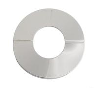 Enhance Your Space's Appearance with Our Stylish Stainless Steel Pipe Covers (140x61mm)