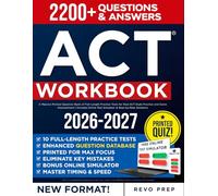 Enhanced ACT Workbook: A Massive Printed Question Bank of Full-Length Practice Tests for Real ACT-Style Practice and Score Improvement | Includes Online Test Simulator & Step-by-Step Solutions