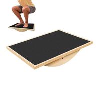 Enhanced Board - Wood Lightweight Anti Scratch | s Workout Wobble Board for Home Gym Office Men Women Adults Teens Youth Wife Husband Son Daughter Senior