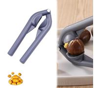 Enhanced Chestnut Cutter Tool - Premium Stainless Steel Opener with Non-Slip Grip, Easy Nut Cracking for Chestnuts and Various Nuts (13.5cm Length, Pp+Stainless Steel) (1pcs)